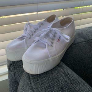 SUPERGA PLATFROM SNEAKERS